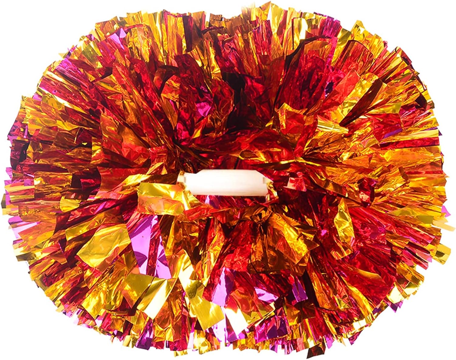 Cheerleading Pom Poms For Kids – Shiny Metallic Cheerleader Pom - View #8