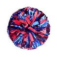 thumbnail image 1 of 2 Pack Cheerleading Pom Poms with Baton Handle for Team Spirit Sports Dance Cheering Kids Adults, 1 of 8