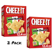 ( 2 Pack ) Cheez-It Italian Four Cheese Crackers, Baked Snack Crackers, 12.4 oz