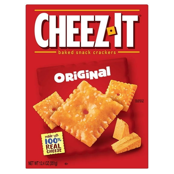 2 Pack - Cheez-It Original Cheese Crackers - 12.4 oz Packaging may vary