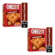 ( 2 Pack ) Cheez-It Smoked Cheddar Cheese Snack Crackers, 12.4 Oz Box