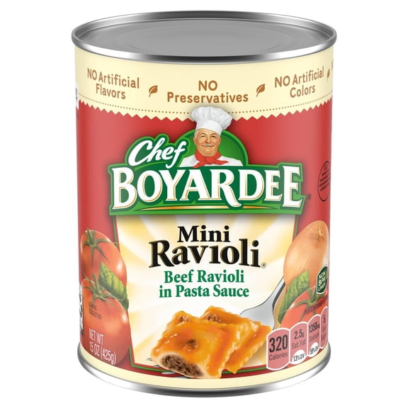Chef Boyardee Mini Ravioli, 15 oz (Pack of 2)