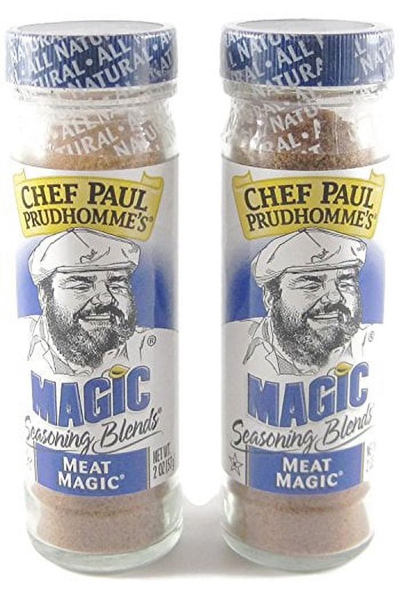(2 Pack) Chef Paul Prudhomme's Meat Magic Seasoning, 2 oz