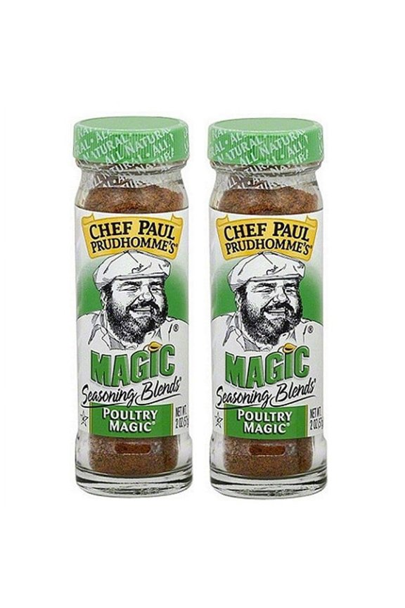 (2 Pack) Chef Paul Prudhomme's Poultry Magic Seasoning, 2 oz