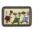 thumbnail image 1 of 2 Pack Chef's Collection Memory Foam Tapestry Kitchen Mats - Dot Latex Back - Chef, 1 of 1