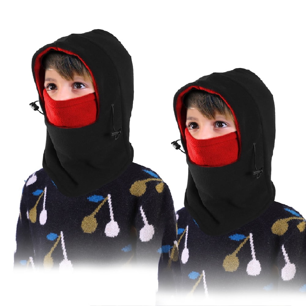 TRIWONDER Kids Balaclava Face Mask Fleece Ski Mask Neck Warmer