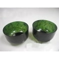 thumbnail image 1 of 2-Pack Chinese Natural Exquisite Hand-Carved China - Jade Bowl -, 1 of 4