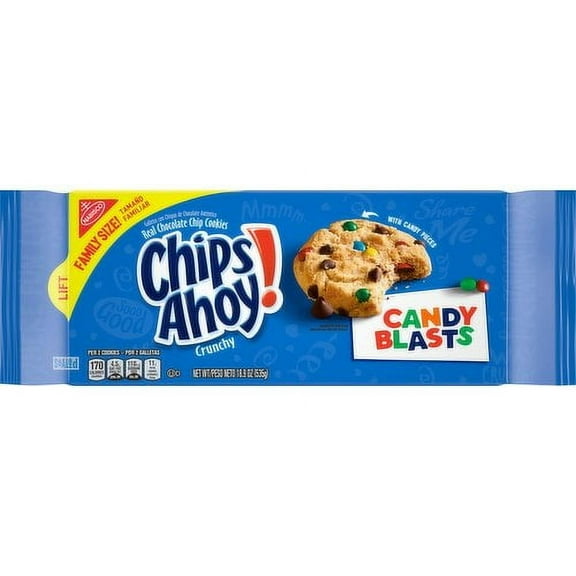 2 Pack - Chips Ahoy! Cookies Candy 18.9 oz Package May Vary