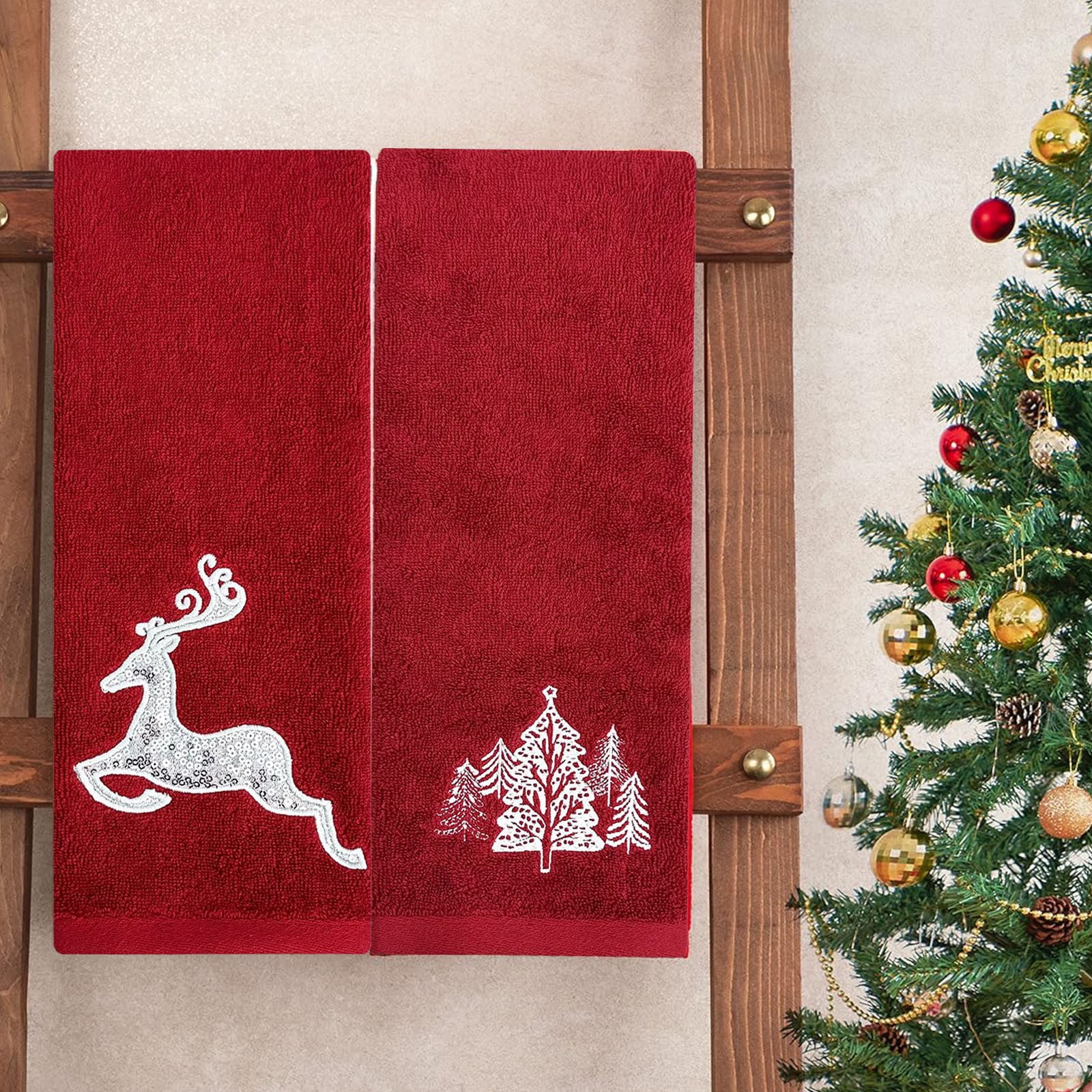 Christmas Bath Towel Set