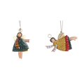 (2Pack) Christmas Decoration Creative Iron Valentine Ornament Art Hand