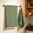 thumbnail image 1 of 2 Pack Christmas Gingerbread Man Towels, Absorbent Decorative Hand Dishes Towel, Bathroom Towels Set Gift Seasonal Xmas Winter Bathroom Decor, for Kitchen Counter Cleaning, 1 of 6