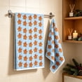 thumbnail image 1 of 2 Pack Christmas Hand Towels, Gingerbread Man Christmas Kitchen Towels, Soft Absorbent Holiday Dish Towels for Bathroom Kitchen Decor, Xmas Gift, 15.7 x 23.6 inch, 1 of 6
