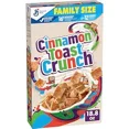 thumbnail image 1 of Cinnamon Toast Crunch Breakfast Cereal, Crispy Cinnamon Cereal, Family Size, 18.8 oz pack of 2, 1 of 5