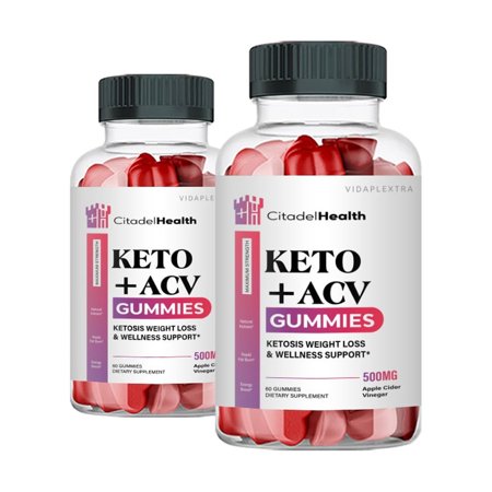 (2 Pack) Citadel Health - Citadel Health Keto + ACV Gummies