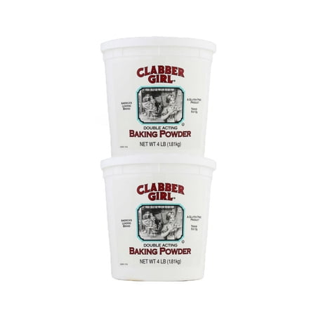 2 Pack | Clabber Girl Baking Powder, 4 lb