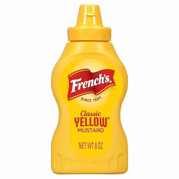(2 pack) Classic Yellow Mustard, 8 oz