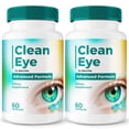 thumbnail image 1 of (2 Pack) Clean Eye Capsules – Daily Eye Care with Original Blend to Support Visual Wellness, Eye Comfort & Vision | Just 2 Gentle, Easy-to-Swallow Pills (120 Capsules), 1 of 10