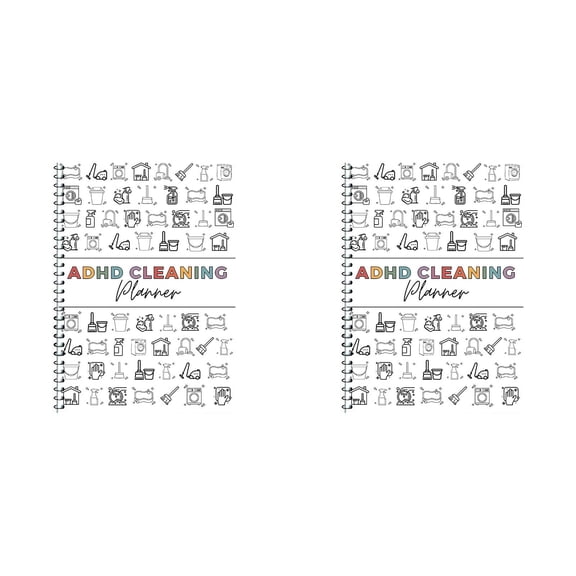 2 Pack Cleaning Schedule Checklist Planners For Home Management Undated Daily Weekly Monthly Chore Charts And Organizers For Household Tasks