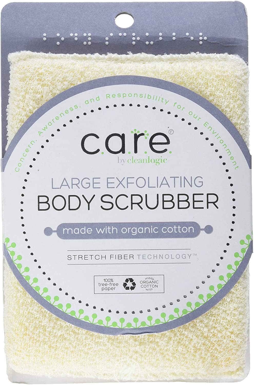 Clean Logic Exfoliating Body Scrubber 1 ea (Pack of 2)