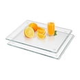 thumbnail image 1 of 2-Pack Clear Cutting Boards – Large Non-Slip Plastic Chopping Boards for Bread, Meat, Vegetables & Kitchen Prep, 1 of 10