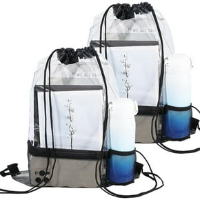 Clear Drawstring Bag