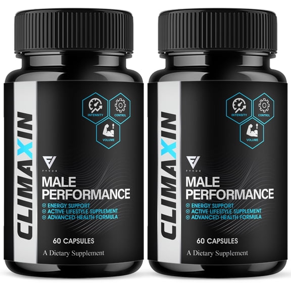 (2 Pack) Climaxin Premium Performance Capsules, Climaxin Advanced (120 Capsules)
