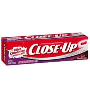 2 Pack - Close-Up Fluoride Toothpaste, Freshening Red Gel 4 oz
