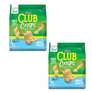 ( 2 Pack ) Club Kellogg’s Cracker Crisps, Sea Salt, Baked Snacks, 7.1oz