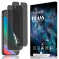 thumbnail image 1 of [2 Pack] Cnarery Anti Glare Matte Privacy TPU Screen Protector for Google Pixel 10 (Not Glass), Fingerprint Sensor Compatible, Full Adhesive Flexible Film, Easy Installation, 1 of 7