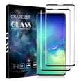 thumbnail image 1 of [2 Pack] Cnarery Galaxy S10 Screen Protector, Shatterproof Premium Tempered Glass Film for Samsung Galaxy S10 Screen Protector/Case-Friendly/HD-Bubble Free, 1 of 7
