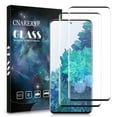 thumbnail image 1 of [2 Pack] Cnarery Screen Protector for Galaxy S20, 9H Tempered Glass Film, Fingerprint Unlock, Bubble Free, Scratch Resistant, Full Coverage, 1 of 7