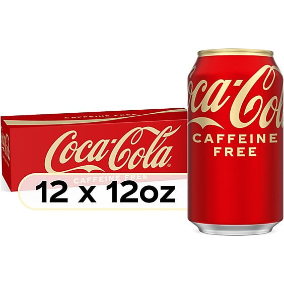 2 Pack Coca-Cola Soda Pop Caffeine Free - 12.12 Fl. Oz.