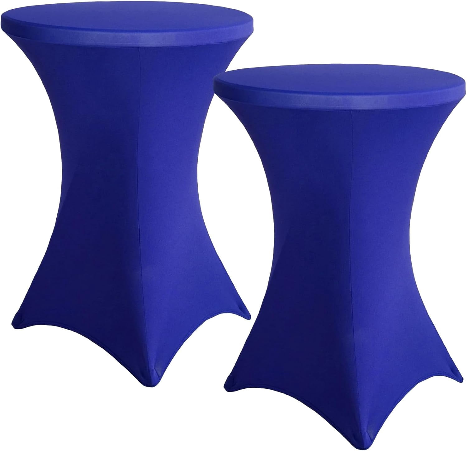 2 Pack Cocktail Table Cover, Spandex Cocktail Fitted Tablecloths ...