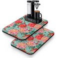 thumbnail image 1 of 2 Pack Coffee Mat - Coffee Maker Mat for Countertops Dish Mat Drying Kitchen Mat Set 19.5x12Inch Espresso Machine Mat Coffee Matt for Kitchen Counter Coffee Pot Mat Coffee Bar Accessories Spill Mat, 1 of 6