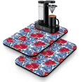 thumbnail image 1 of 2 Pack Coffee Mat - Coffee Maker Mat for Countertops Dish Mat Drying Kitchen Mat Set 19.5x12Inch Espresso Machine Mat Coffee Matt for Kitchen Counter Coffee Pot Mat Coffee Bar Accessories Spill Mat, 1 of 6