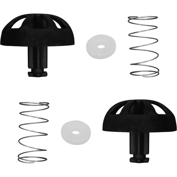 2-Pack Coffee Replacement Brew Basket Spring Loaded Stopper Kits Fits For Mr. Coffee Black and Decker Hamilton coffee maker parts, Parts Number 990117900 990237500 Coffee Machine Accessory