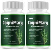 2 Pack CogniMary Capsules, Cognimary Memory Focus 120 Capsules