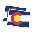 thumbnail image 1 of (2 Pack) Colorado Flag Magnets - Colorado State Emblem - Rocky Mountain Souvenir - 5 Inches On Longest Side - Thick Durable Magnet - Made in USA - MAG22915, 1 of 7