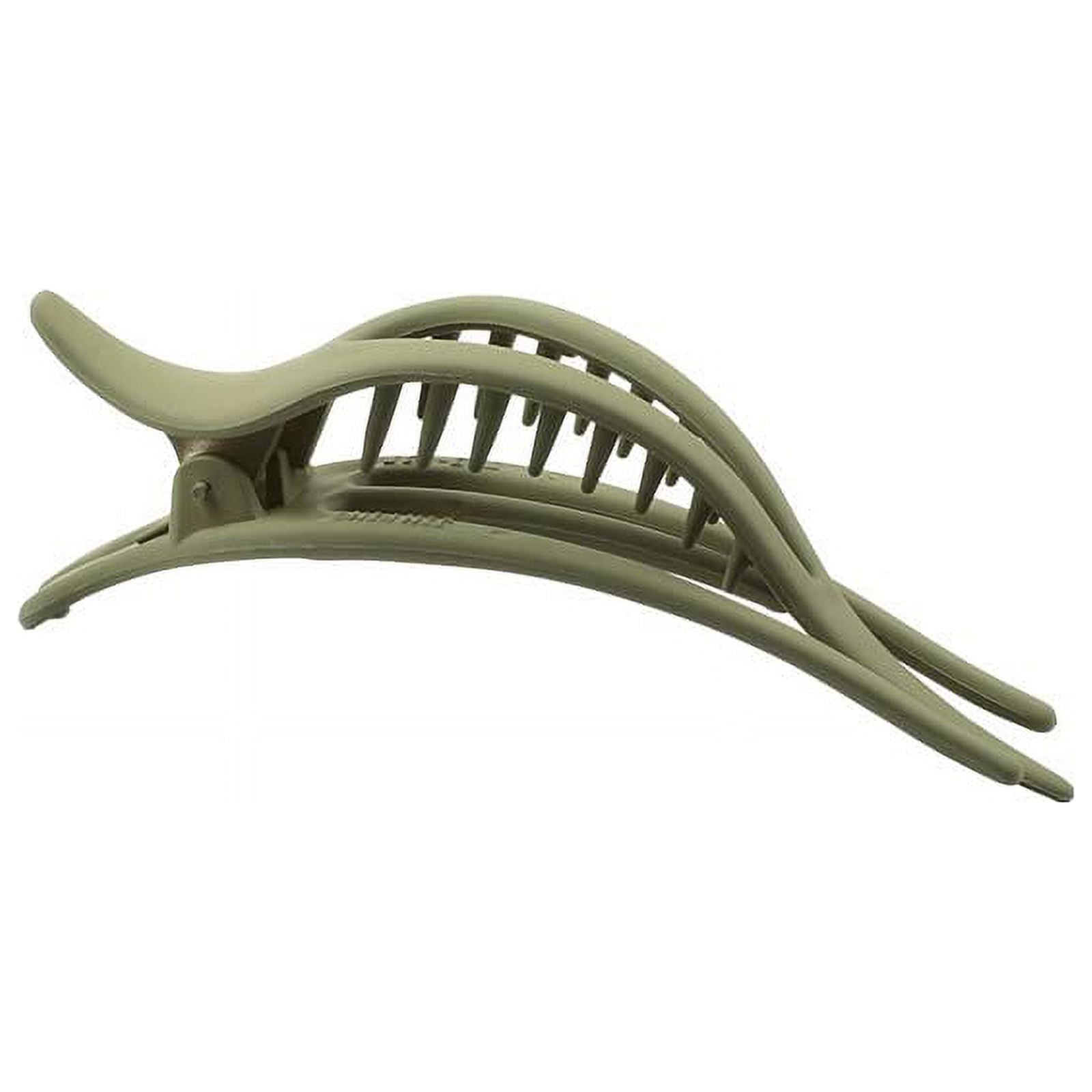 2 Pack Colorful Large Alligator Duckbill Hair Claw Clips Plastic Hair