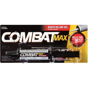 2 Pack - Combat Max Roach Killing Syringe Gel 1.05 oz good