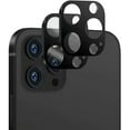 thumbnail image 1 of (2 Pack) Compatible for Apple iPhone 13 6.1 / iPhone 13 Mini 5.4 Camera Lens Screen Protector Tempered Glass High Definition Transparent Anti-Scratch Fingerprint Camera Lens Protection - Black, 1 of 5