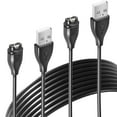 thumbnail image 1 of (2 Pack) Compatible for Garmin Watch Charger Cable, Universal for Garmin Fenix Forerunner Approach Vivoactive Vivomove Quatix Series etc... 010-12491-01, 1 of 8