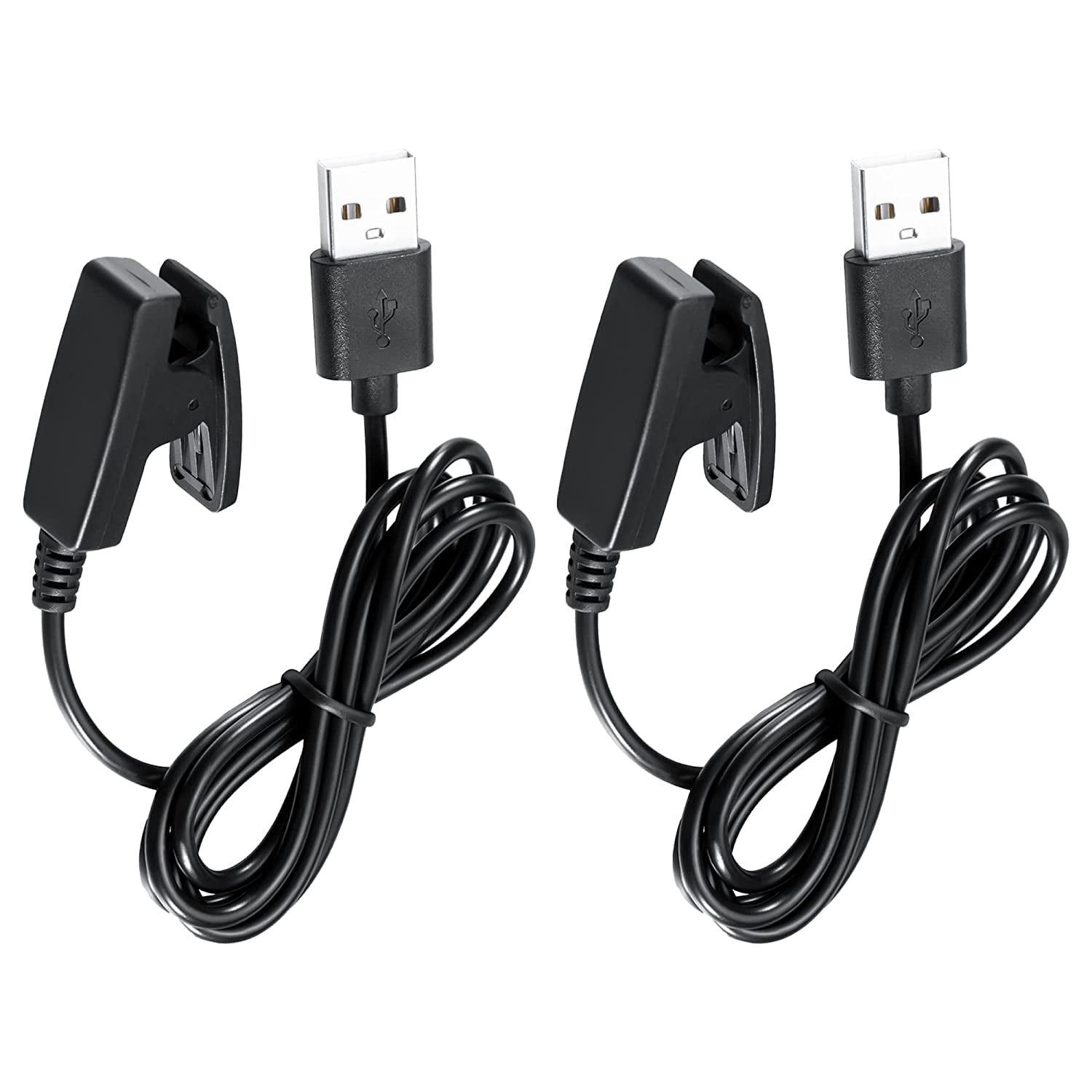 2 Pack Compatible for Garmin Watch Charger Charging Cable