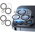 thumbnail image 1 of (2 Pack) Compatible with iPhone 14 Camera Lens Protector Clear, Apple iPhone 14 / 14 plus Camera Cover Tempered Glass Clear 9H, iPhone 14 Back Camera Lenses Protection Accessories, (6.1 & 6.7 inch), 1 of 5