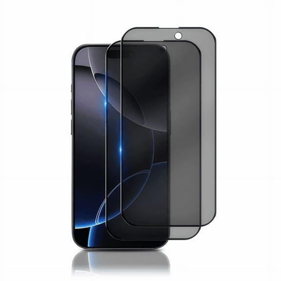 2 Pack Compatible with iPhone 16 Matte Privacy Screen Protector, Anti-spy Anti-glare Eye Protection Tempered Glass Film 6.1 Inches, Smooth Sensitive Touch
