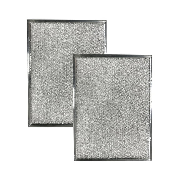 Air Filter Factory Replacement for S97006931 GE Range Hood Aluminum Grease Filter 2-Pack