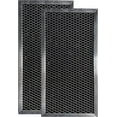 thumbnail image 1 of Air Filter Factory Replacement for W10120840A Whirlpool Microwave Hood Charcoal Filter Set 2-Pack, 1 of 7