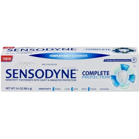2 Pack - Complete Protection Sensitivity Toothpaste with Cavity & Gingivitis Protection Extra Fresh 3.4 oz