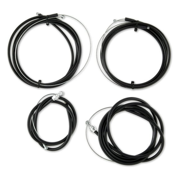 (2 Pack) Concord Bikes, Replacement Bicycle Brake & Gear Cable Set, 11 oz, .13 in