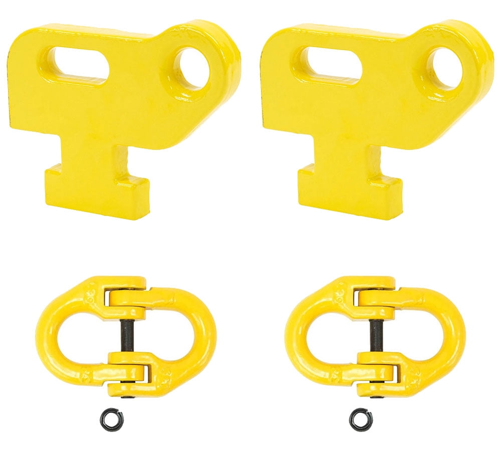 Container Coupling 2 Pack Container Chain Bridle Hook Kit with 1/2